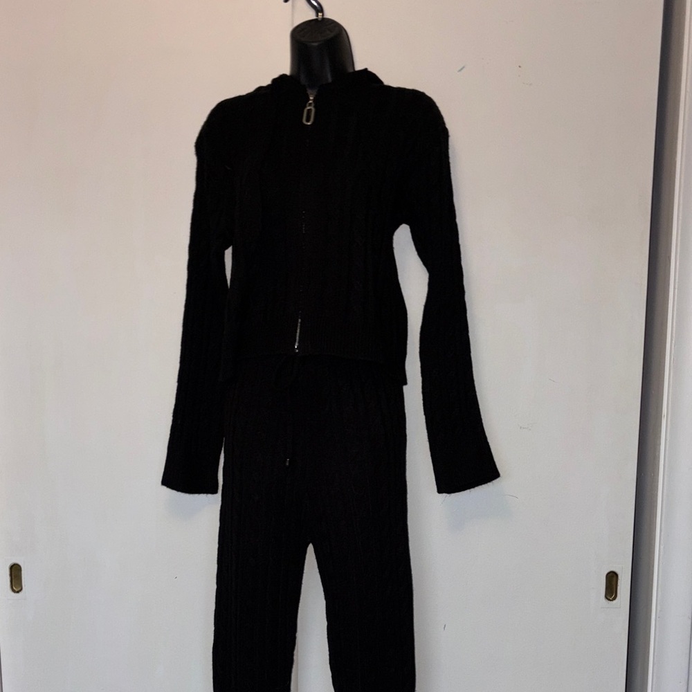 Black Women's Knit Jumpsuit